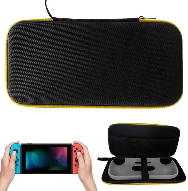 Alt view image 2 of 4 - Protable Carrying Case Anti-scratch Travel Protective Case with Mesh Pocket Zipper Handbag for Retroid Pocket 5 Game Console