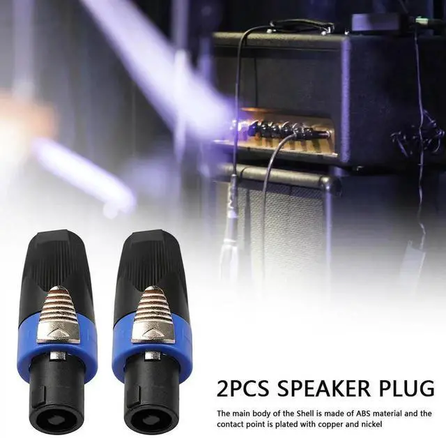 Alt view image 3 of 4 - Audio Speaker Plug Connectors Outdoor Music Listening Supplies 2/10x 4 Pole Accessories for Neutrik Speakon NL4FC