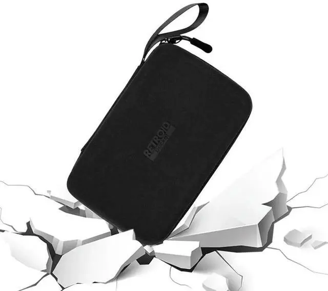 Alt view image 3 of 4 - Carrying Case Shockproof Game Console Organizer Bag Handheld Game Console Case for Retroid Pocket Flip 2 Game Console