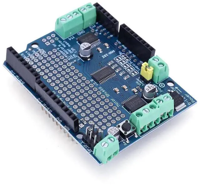 Main image of Motor Drive Shield Board Shield V2 DC Stepper Motor Servo Drive Module IIC I2C for Robot Mega R3