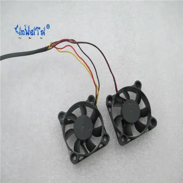 Main image of YINWEITAI 2PCS fan for 4010L12S NF3 40*10MM 12V 0.14A 2wire cooling fan