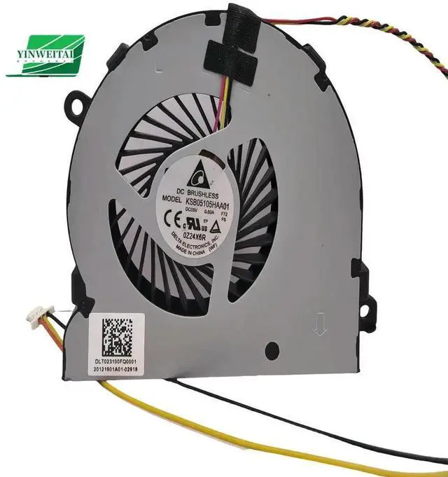 Main image of KSB05105HAA01 FAN FOR Aspire S24-880 C22-860 C22-960 C22-963 C24-865 C24-960 C24-963 D17W3 23.BA8D1.001 CPU COOLING FAN