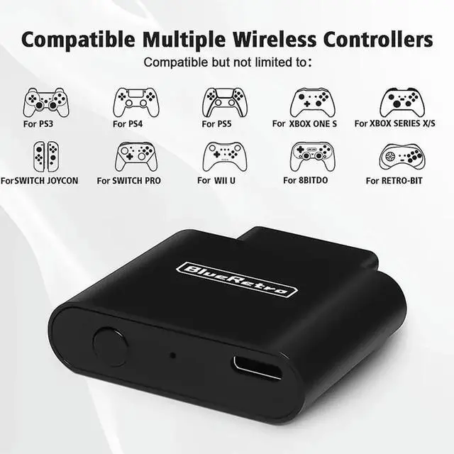 Main image of BT Wireless Game Controllers Adapter for PS3/PS4/PS5 8bitdo Switch Xbox For SNK NEO·GEO MVS AES CD