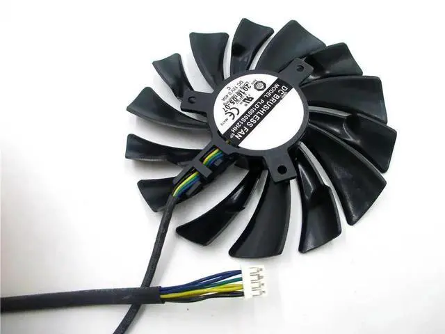 Alt view image 2 of 3 - 95MM PLD10010B12HH PLD10010S12HH Cooler Fan For Radeon R9 380 Armor 2X GTX 1060 1070 1080 TI RX 470 570 RX580 Gaming Card