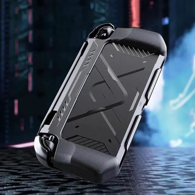 Alt view image 3 of 3 - For NS2 Game Console Protective Shell Anti-Scratch Console Protective Case Ergonomic Grip Hard PC Front Cover Game Accessories