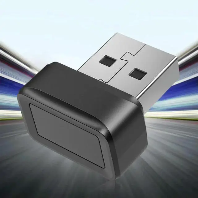 Alt view image 2 of 3 - USB Fingerprint Key Reader FIDO U2F Portable Security Key Hello Anti-Spoofing Mini Fingerprint Reader 360° Touch for PC