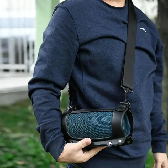 Alt view image 2 of 3 - Waterproof Protective Cover Adjustable Shoulder Strap Portable Carrying Protective Case Fall Proof Accessories for JBL Charge 5