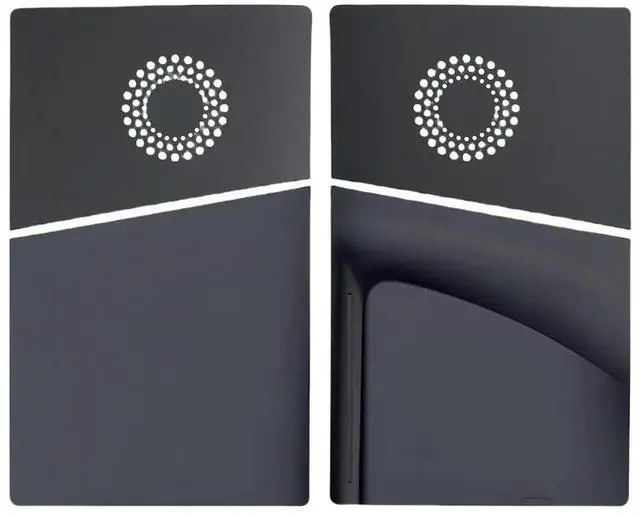 Main image of Face Plate Console Cover with Cooling Vents Anti-Scratch Hard Shell Skin Protective Shell Case for PS5 Slim Disc Edition Conso