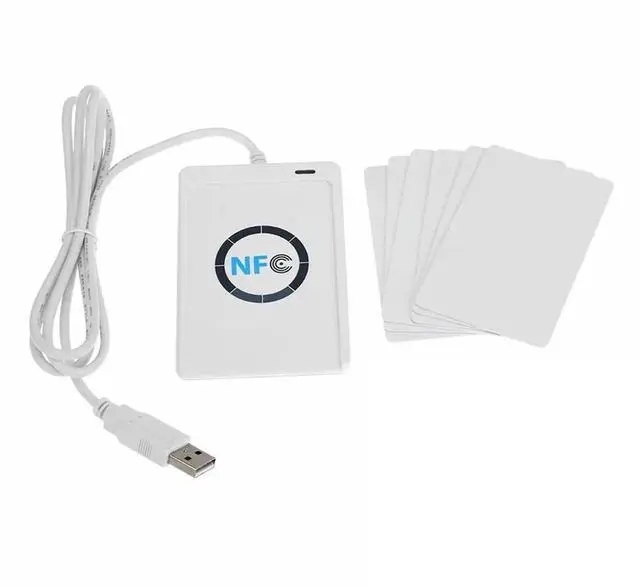 Main image of ACR122U RFID Smart Card Writer Copier Duplicator 13.56Mhz Non-contact Smart Card Reader Plug and Play USB Device