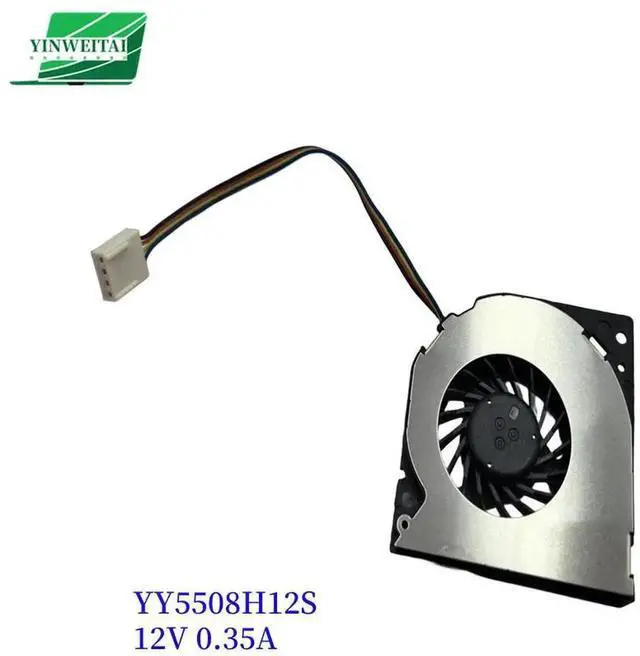 Alt view image 2 of 2 - DC 12V cooling fan for YY5508H12S 12V 0.35A mini host CPU fan