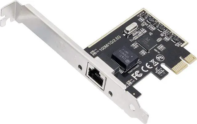 Main image of JAENFONG 2.5 Gigabit Ethernet PCI Express PCI-E Network Interface Card 10/100/1000/25000 Mbps RJ45 LAN SI-PEX24059