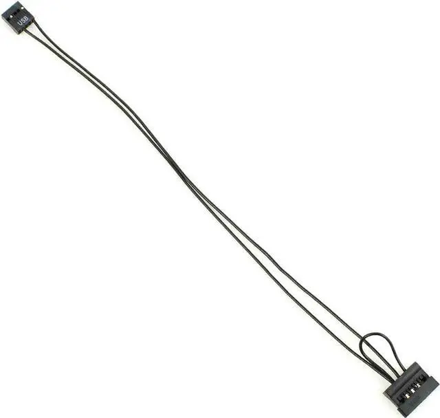 Alt view image 2 of 6 - JAENFONG 9 Pin USB Adapter to SATA SDD 2.5 Inch SDD Power Supply Cable for ITX Motherboard Main Board Notebook