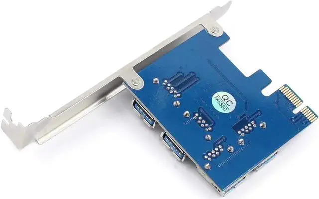 Alt view image 7 of 7 - JAENFONG PCI-E USB 3.0 PCIE CARD PCI EXPRESS PCIE 14 PCI-E TO PCI-E BTC miner machine