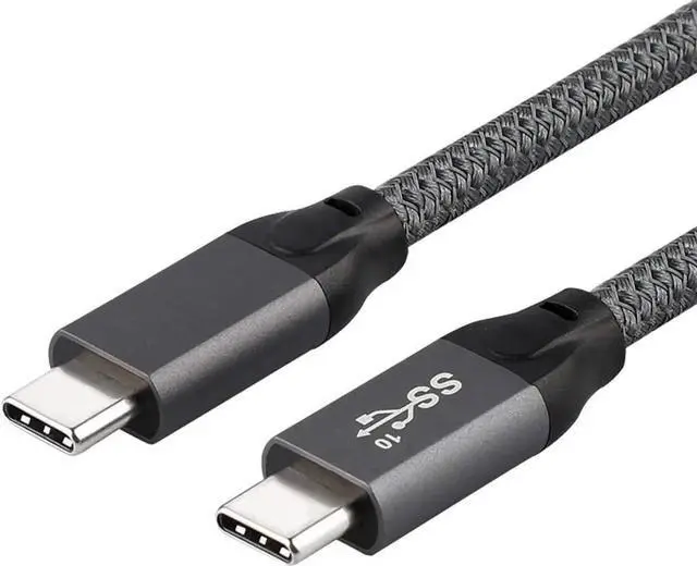 Alt view image 3 of 6 - JAENFONG USB Type-C 3.1 Gen2 Cable 6.56ft USB C to USB C Cable USB 3.1 Gen2 Type C Data Video Cable Adapter for Tablet & Phone & Laptop 10Gbps