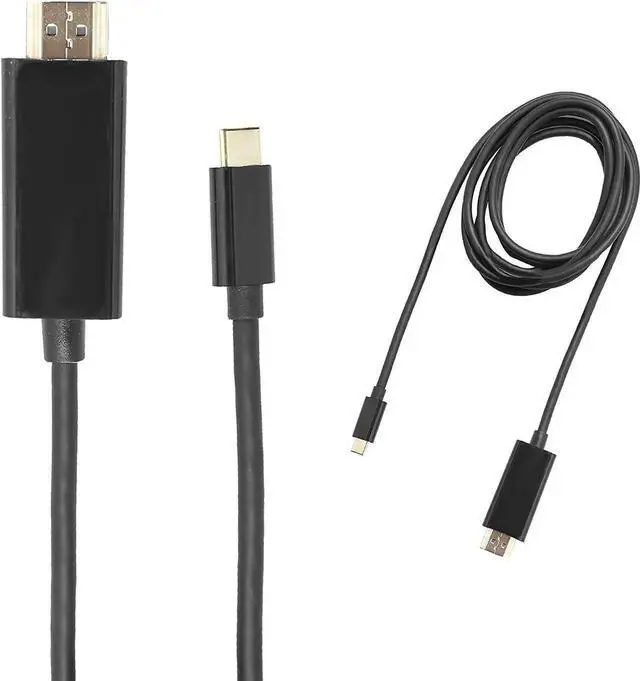 Alt view image 3 of 7 - JAENFONG IO Crest USB C to HDMI Adapter 4K 60Hz, Thunderbolt 3 Compatible USB Type-C to HDMI Adapter for Laptop and Desktop SY-CAB20217