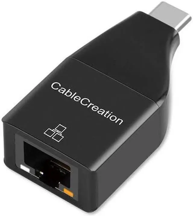 Main image of USB C Ethernet Adapter 1000Mbps, CableCreation USB-C to Ethernet Adapter Type C Network Converter Compatible for MacBook, MacBook Pro/Air 2020 2018, Dell XPS 13/15, Galaxy S10/S20