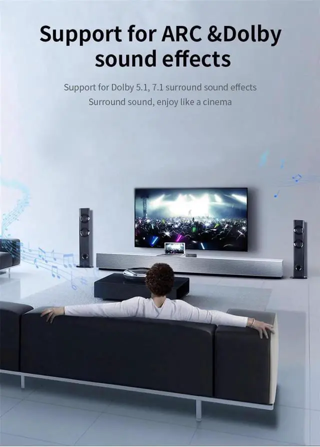 Alt view image 3 of 7 - 4K HDMI Switch 60Hz HDMI Switcher 4 Port 4x1 HDMI Switcher Splitter Box hdmi Audio Extractor Supports ARC HDR10 ARC 18Gbps HDCP2.2,RGB 8:8:8,3D with Remote Control, OZQ7
Be the first to review this pr