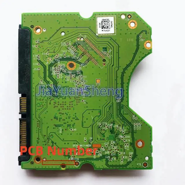 Alt view image 3 of 3 - JAENFONG forWestern Digital hard disk circuit board / 2060-810076-000 REVP0 , 2060 810076 000 / 0B46783