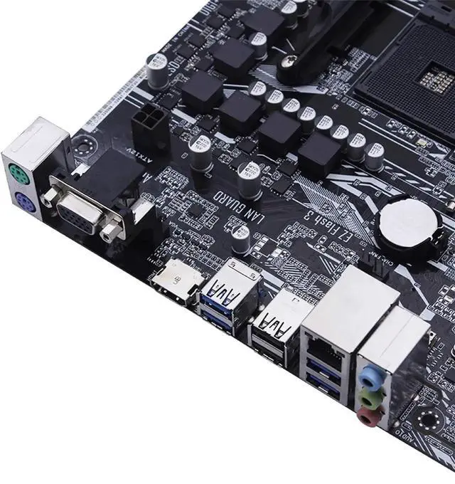 Alt view image 6 of 6 - GIAO Fit forASUS Motherboard Prime A320M-K forAMD Ryzen AM4 DDR4 HDMI VGA M.2 USB 3.1 Micro-ATX Motherboard