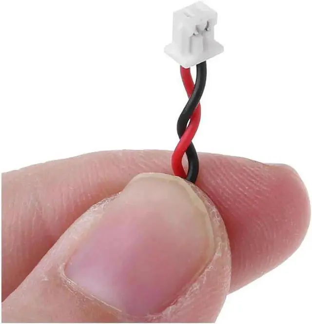 Alt view image 2 of 4 - 5pcs CR2032 2032 Battery With Wire Disassemble Battery Wire 2 pin Laptop Motherboard BIOS CMOS Battery