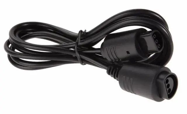 Alt view image 2 of 6 - for Nintend N64 Joypad Extension Cable Game Controller 1.8M Data Transfer Extend Line Cord Game Pad Convert Wire