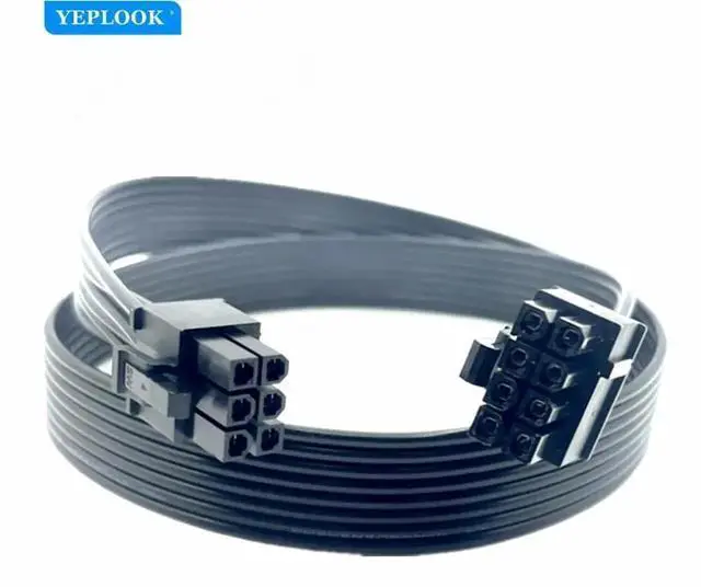 Alt view image 5 of 6 - 6Pin to PCIe 8Pin GPU Power Cable ForCooler Master Silent Pro 1200W 900W 800W 700W M2 1500W 1000W 850W M1000 M850 M700 M600 PSU