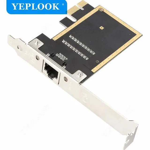 Alt view image 3 of 5 - PCI-Express 1x to Single RJ45 10/100/1000Mbps 1Gbps Gigabit Ethernet Network Card Chipset RT8111H for Desktop PC Computer TXA065
