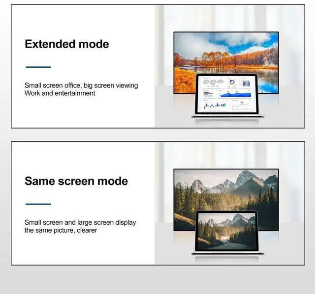 Alt view image 5 of 7 - JAENFONG  Cord 16K 8K 4K UHD HDMI Type-A Male to HDMI 2.2 Male HDTV Cable 96Gbps for HDTV Desktop Laptop Monitor (50cm)