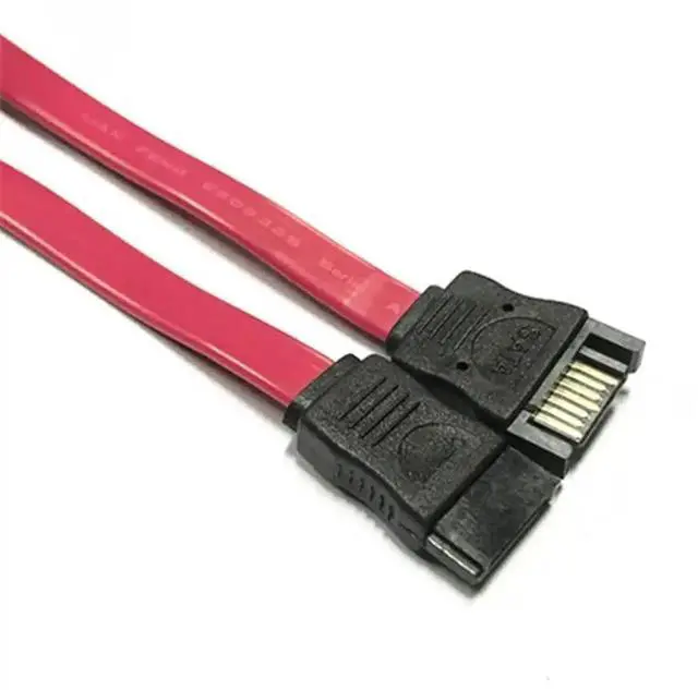 Alt view image 2 of 5 - SATA 7Pin Male to Female Hard Drive Data Transfer Supply Cord for Laptop 2.5inch Hard Driver Wire USB to SATA Power Extend Line