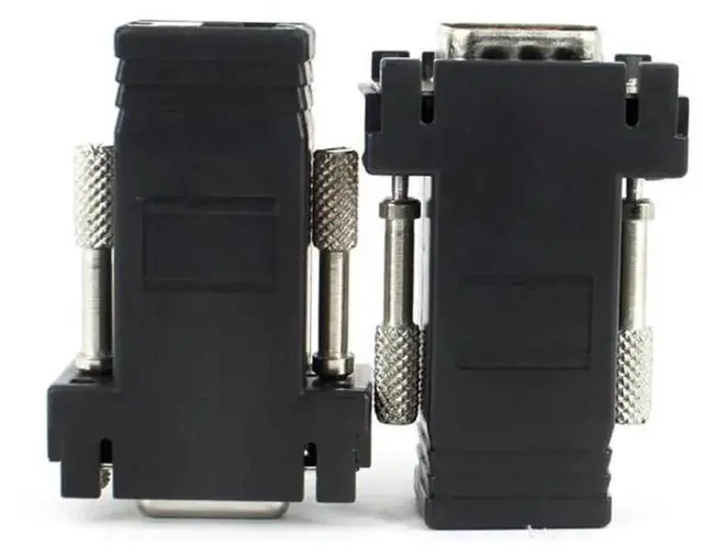 Alt view image 5 of 6 - VGA to RJ45 Converter Female Male LAN CAT 5E CAT6 Network Cable Adapter Ethernet Extender PC Analog VGA Connect Plug Switch