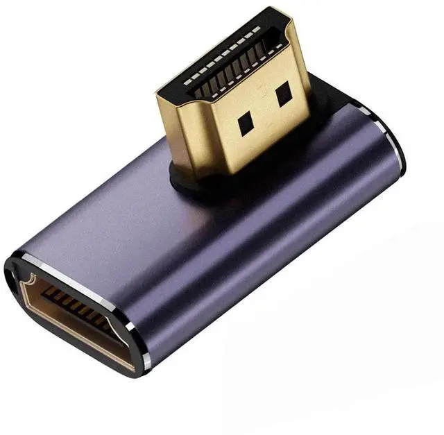 Main image of JAENFONG  8K Cable HDMI Male to HDMI 2.1 Female Vertical 90 Degree Right Angled Low Profile UHD Extension Adapter Support 8K 60hz HDTV
