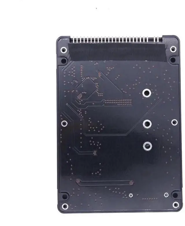 Alt view image 6 of 6 - M.2 NGFF MSATA To 2.5inch IDE 44PIN High Speed Hard Disk Case MINI PCI-E SSD Solid State External Adapter for PC Computer