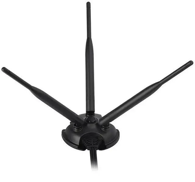 Alt view image 2 of 6 - 6dbi Dual Band 2.4GHz 5.8GHz Magnetic Base WiFi Antenna RP-SMA for Wireless Router Gateway PCI Express Network Cards