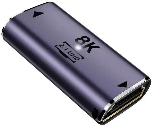 Main image of JAENFONG 8K Cable HDMI Female to HDMI 2.1 Female UHD Extension Gold Converter Adapter Support 8K 60hz HDTV