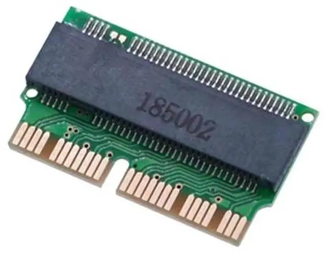 Alt view image 3 of 6 - For Macbook SSD Adapter M.2 NVMe PCI-E M2 SSD Converter Card forApple Macbook Air Pro 2013-2017 A1466 A1502 form Computer Part