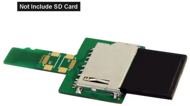 Alt view image 2 of 6 - SD HC to Micro TF Card Converter for Camera Computer Mobile Phone Memory Card Extend Adapter Data Transfer Card Reader Extension