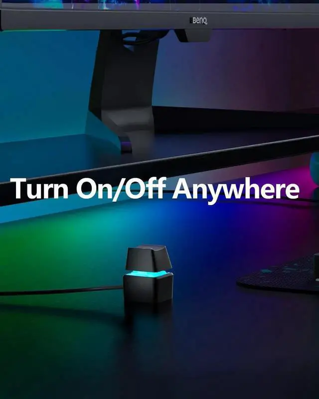 Alt view image 6 of 7 - JAENFONG PC Power Button, Desktop External Led Power Switch On/Off, 65 inch External PC Start Button Computer Case for Computer Motherboard