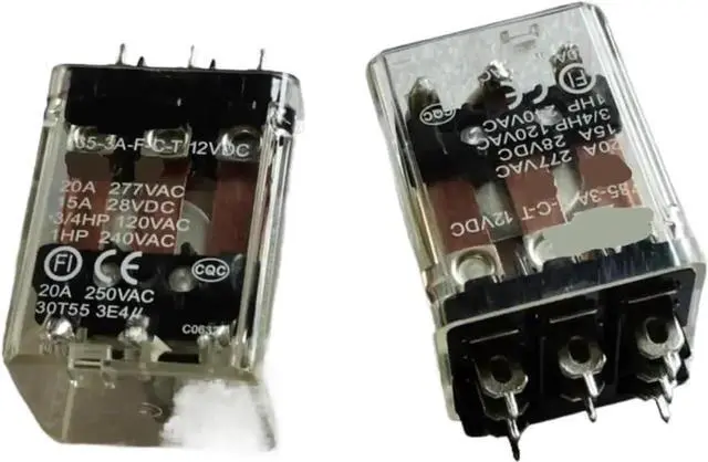Alt view image 2 of 2 - 735-3C-C 735-3A-C 735-3A-F-C-T 12VDC 24VDC High Power Relay 20A 250VAC 11 Pins(735-3C-C-12VDC)