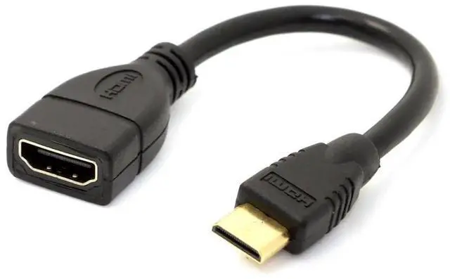 Main image of JAENFONG Mini HDMI Male to HDMI Female 4K60hz HDTV Cable Adapter for Displays Monitor Camera