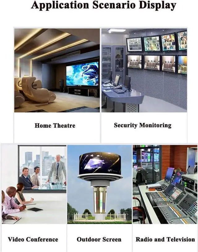 Alt view image 6 of 6 - JAENFONG  HDMI Extender 1080p@60Hz, 3D, Over Single Cat5e/Cat6/Cat 7 Cable Full HD Uncompressed Transmit Up to 164 Ft(50m), EDID and POC Function Supported (Transmitter and Receiver)