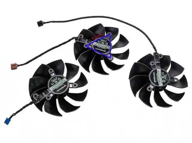 Alt view image 2 of 7 - JAENFONG  87MM PLD09220S12H Graphics Card Cooling Fan Replacement for E.VGA GeForce RTX 3070 3080 TI 3090 FTW3 Ultra Gaming Cooler Fan