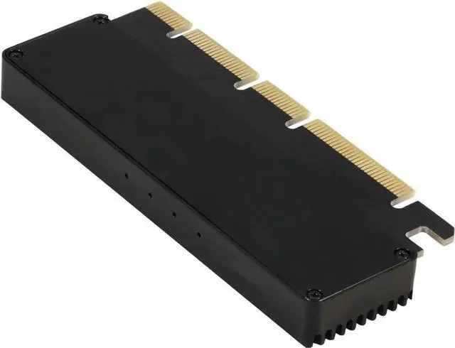Alt view image 4 of 7 - JAENFONG  NVMe PCIe Adapter, M.2 NVMe to PCI-e x4/x8/x16 Card with Heat Sink for M.2 (M Key) SSD 2280/2260/2242/2230 [Upgraded]