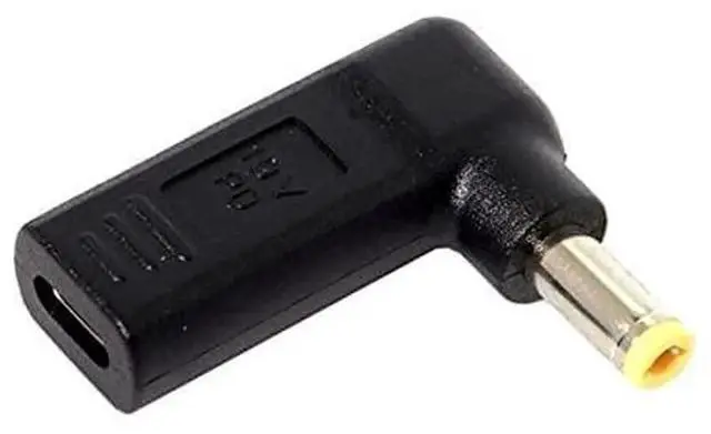 Main image of JAENFONG USB 3.1 Type C USB-C to DC 20V 5.5x2.5mm Adapter PD Emulator Trigger 90 Degree Angled