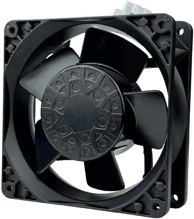 Alt view image 7 of 7 - for ebmpapst 4600N-466 Axial Fan,115V 20W 106CFM Industrial Cooling Fan All-Metal Heat-Resistant Cooling Fan 4600N-466
