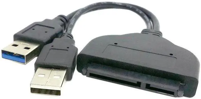 Alt view image 2 of 7 - JAENFONG 2 in 1 Mini SATA mSATA SSD NGFF SATA SSD to 2.5" SATA 3.0 III Hard Disk PCB Converter Adapter with SATA to USB 3.0 Data Cable