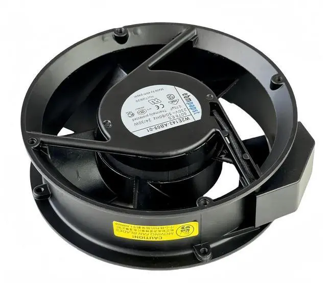 Alt view image 2 of 7 - JAENFONG  for EBM PAPST W2E143-AB09-01 Axial Cooling Fan, High Temperature Resistant Fan, 172X172X51mm 6078ES 230V 24/30W Case Cooling Fan