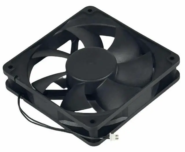 Alt view image 7 of 7 - JAENFONG  for RDH1225S XINRUILIAN BRUSHLESS DC Fan, 12V 0.40A 120x120x25mm 2-Wire Chassis Cooling Fan