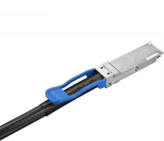 Alt view image 2 of 3 - JAENFONG 100Gbps QSFP28 To 4xSFP28 Breakout Cable High Speed DAC Fiber Cable 1.64FT/0.5m