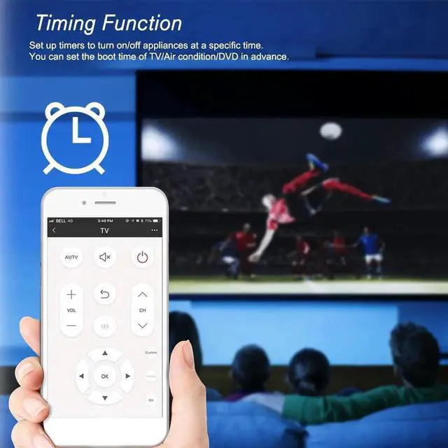 Alt view image 3 of 6 - JAENFONG RM4 Pro WiFi Smart Home Automation Universal Remote Controller WiFi+IR+RF Switch App Control Timer Compatible with Alexa Smart Home Automation