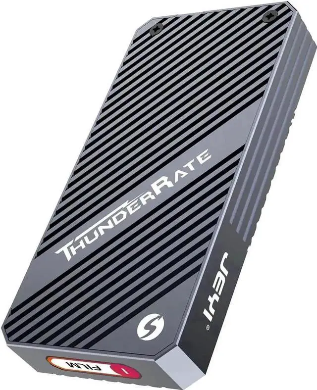 Alt view image 4 of 5 - JAENFONG  USB 4.0 SSD Enclosure 40Gbps M.2 NVMe 2280 to USB-c Solid State Drive Case Compatible with Thunderbolt4/3 USB 3.2/3.1/3 (TB-2464)